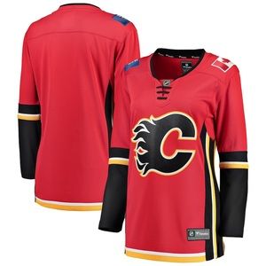 Calgary Flames Womens Breakaway Alternate NHL Jersey